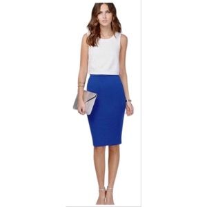 J. Crew Pencil Skirt in Double-Serge Wool